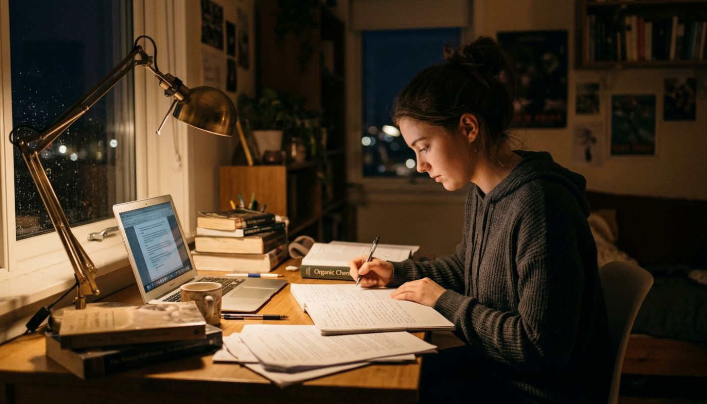 Étudier la nuit : habitude à bannir ou secret de la concentration ?